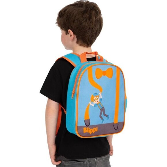 🆕 Boys One Size Blue Preschool Kindergarten Toddler Backpack - Picture 2 of 9